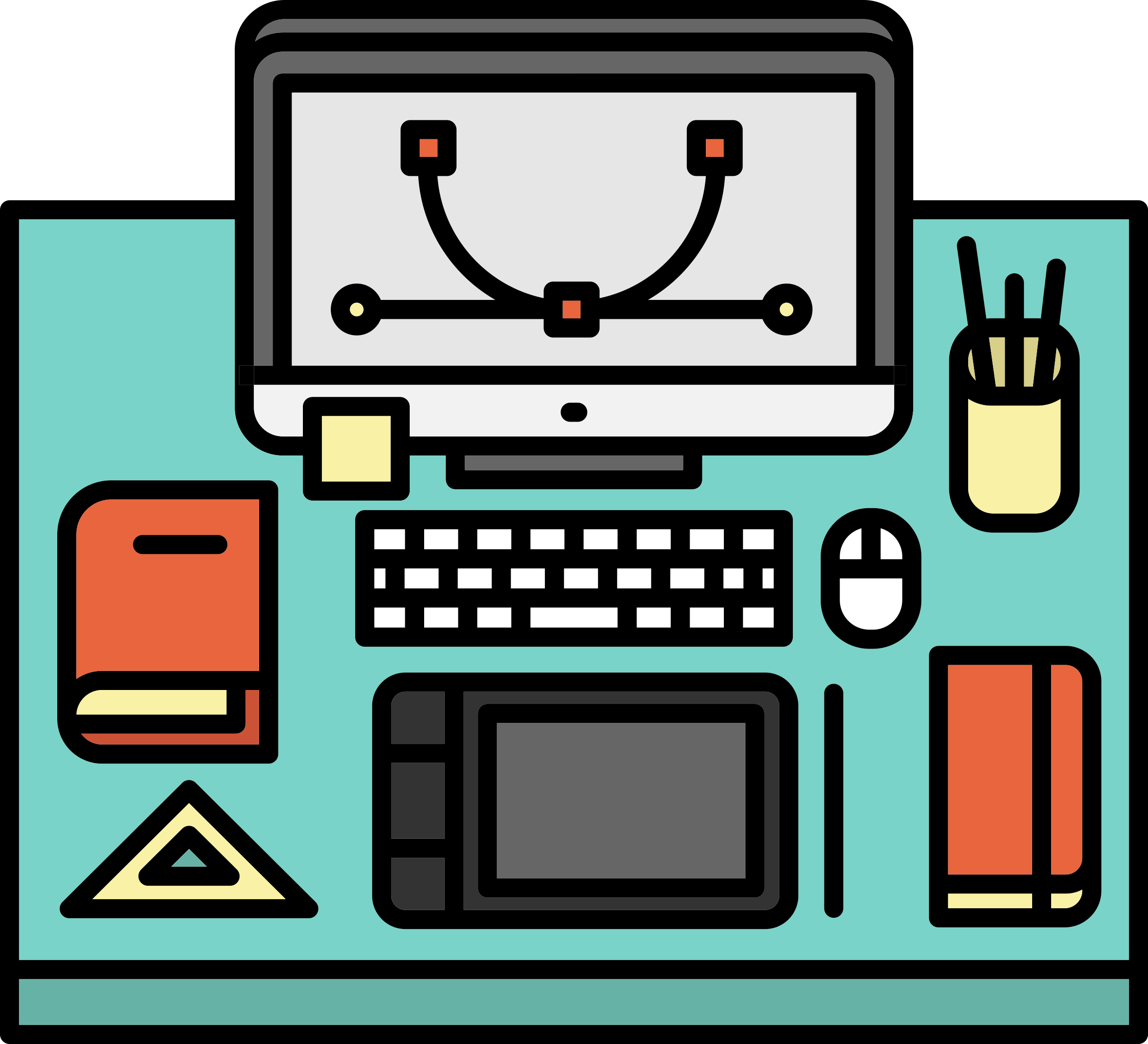 Graphic Designer Outline Drawing Svg Vector Free Vectors